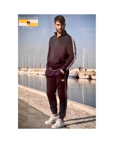 Tuta Uomo Navigare in Cotone Full Zip