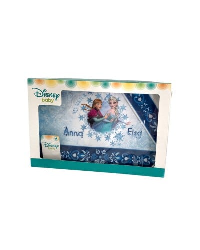 Lenzuolo Carrozzino Culla Cotone Frozen Neonata 3 Pezzi