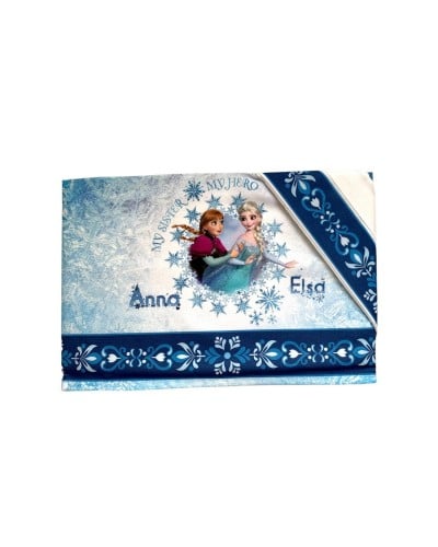 Lenzuolo Carrozzino Culla Cotone Frozen Neonata 3 Pezzi