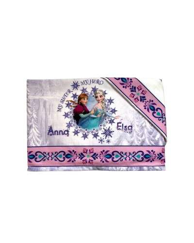 Lenzuolo Carrozzino Culla Cotone Frozen Neonata 3 Pezzi
