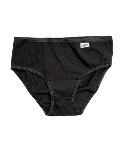 Slip Midi Donna Cotone Bielastico Elastico Esterno Jador Confezione 6 Pezzi