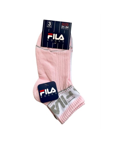 Calze Bambina Cotone Fila Confezione 3 Paia