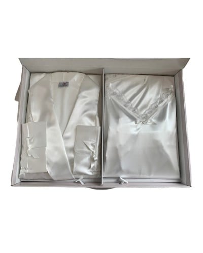 Parure Completo Donna Sposa In Raso La Birba