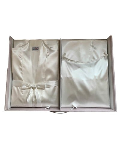 Parure Completo Donna Sposa In Raso La Birba