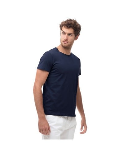 T-Shirt Uomo Cotone Elasticizzato Giro Esternabile Pepenero