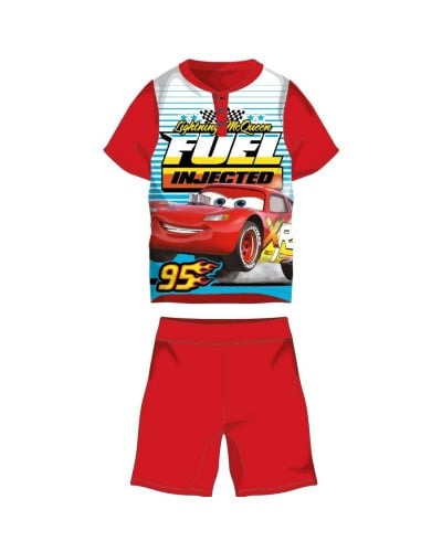 Completo Bimbo Corto Cotone Cars Disney Pixar
