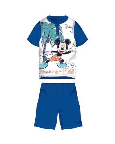 Completo Bimbo Corto Cotone Mickey Mouse Disney