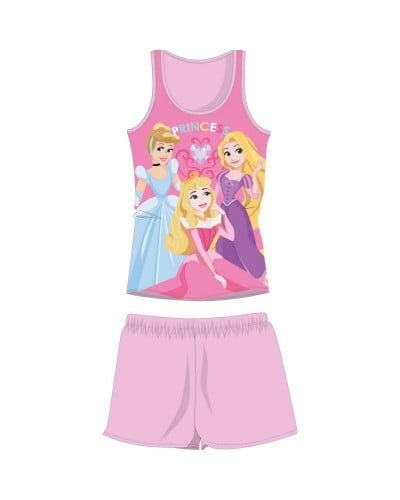 Completo Bimba Corto Cotone Le Principesse Disney