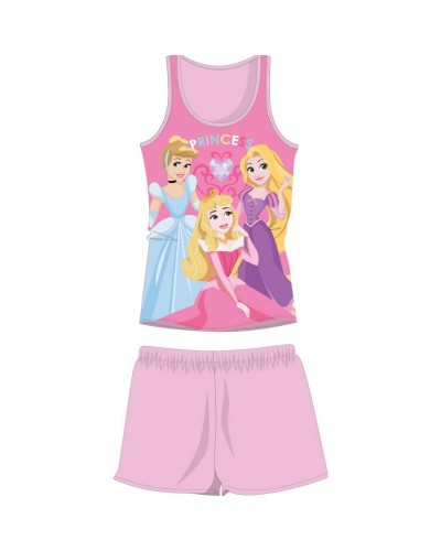 Completo Bimba Corto Cotone Le Principesse Disney