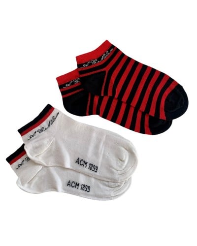Calza Fantasmini Uomo Cotone Milan Confezione 2 Paia