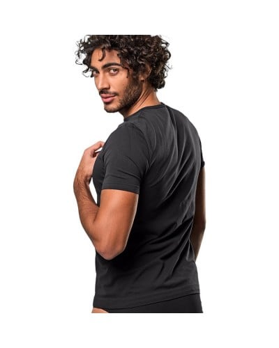 T- shirt Uomo Cotone Bielastico Girogola Carrera jeans Confezione 3 Pezzi