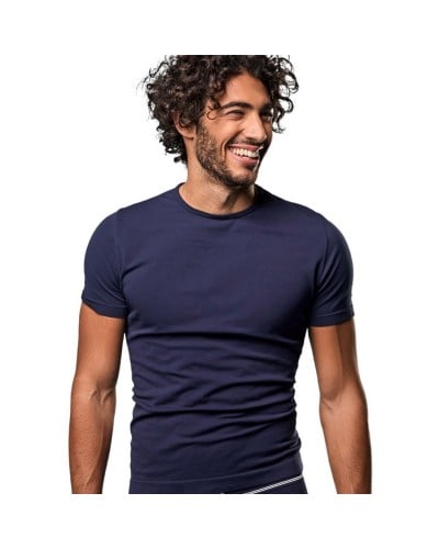 T- shirt Uomo Cotone Bielastico Girogola Carrera jeans Confezione 3 Pezzi