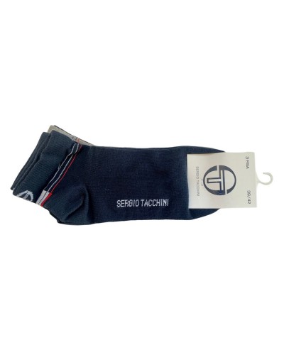 Calzino Uomo Cotone Sergio Tacchini Confezione 3 Paia