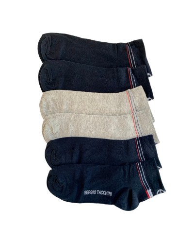 Calzino Uomo Cotone Sergio Tacchini Confezione 3 Paia