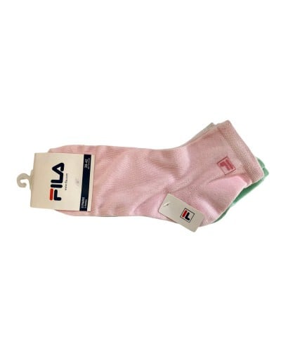 Calzino Donna Cotone Colorati Fila Confezione 3 Paia