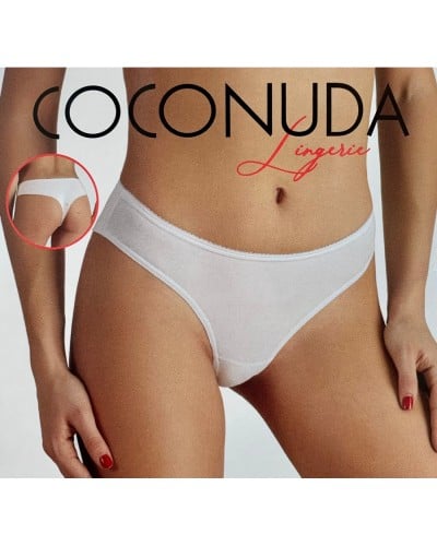 Perizoma Donna Cotone Elastico Coconuda Pack 6 Pezzi