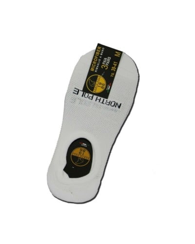 Salvapiede Unisex Microfibra Confezione 3 Paia North Pole