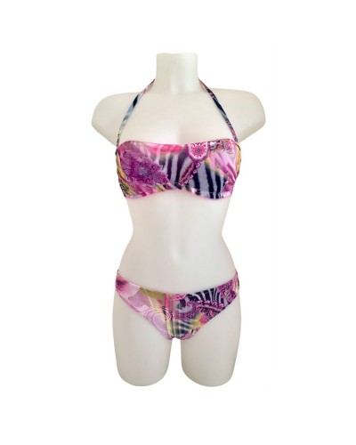 Bikini Donna Mare Fascia E Slip Bellissima