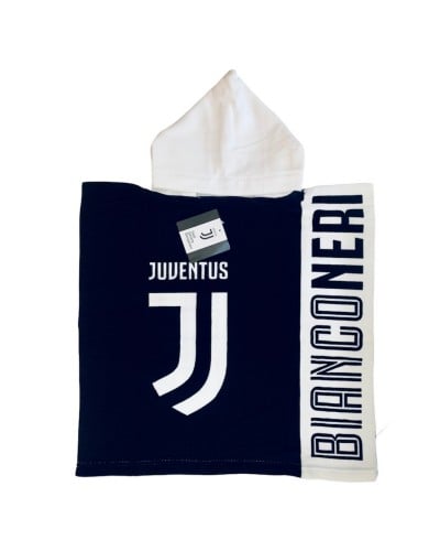 Poncho Bambino Juventus microspugna