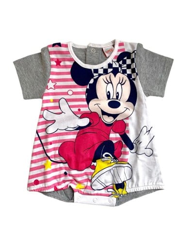 Pagliaccetto Neonata Minnie Cotone Disney Ellepi
