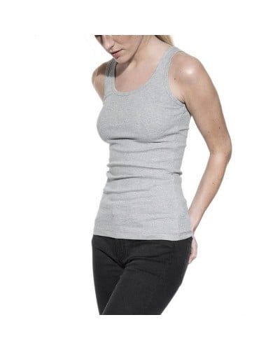 Canottiera Donna Cotone Bielastico Spalla Larga DVN