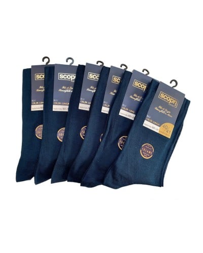 Calza Lunga Uomo Chiffon Filo Di Scozia Confezione 6 Paia Scopri