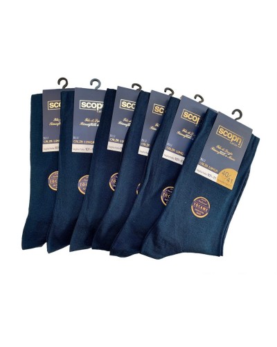 Calza Lunga Uomo Chiffon Filo Di Scozia Confezione 6 Paia Scopri