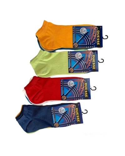 Fantasmino Donna Cotone Colorato Duesse Confezione 12 Paia