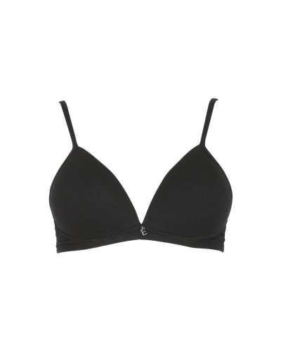 Reggiseno Donna Triangolo Imbottito In Cotone Senza Ferretto Papillon