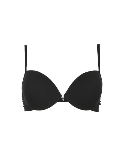 Reggiseno Donna Push Up In Cotone e Coppa Graduata Papillon