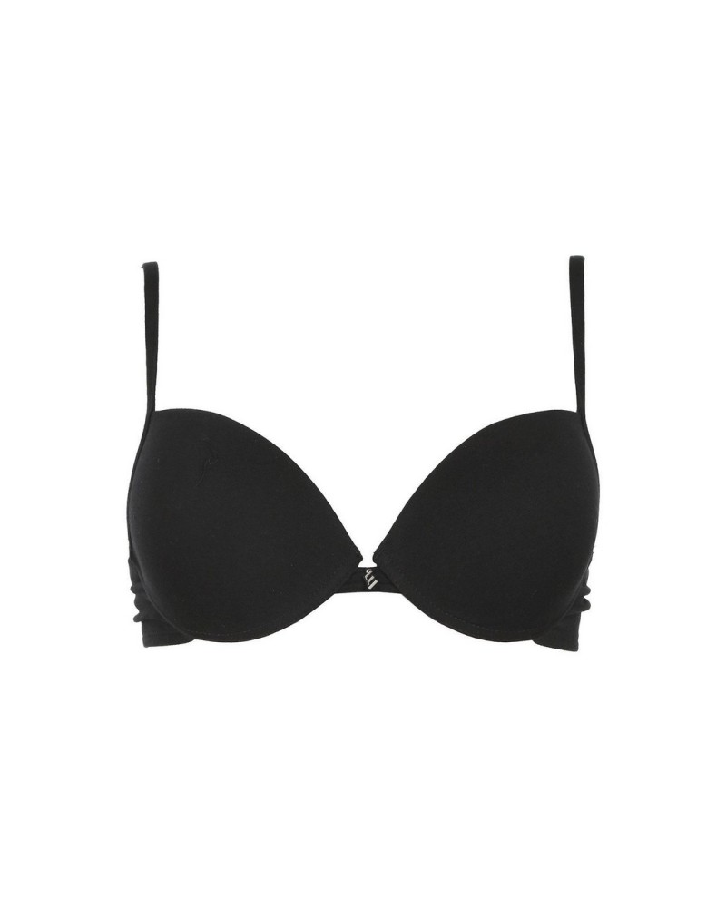 Reggiseno Donna Push Up In Cotone e Coppa Graduata Papillon