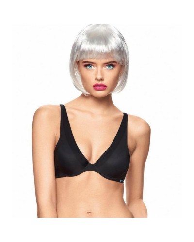 Reggiseno Balconcino Microfibra Push Up Infiore Cuciture Invisibili