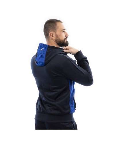 Tuta Unisex Tessuto Melange Con Cappuccio Givova