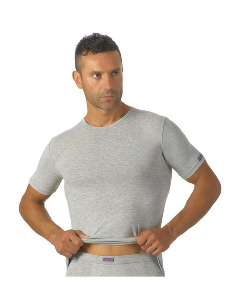 Maglia uomo mezza manica Angels21 cotone bielastico scollo tondo