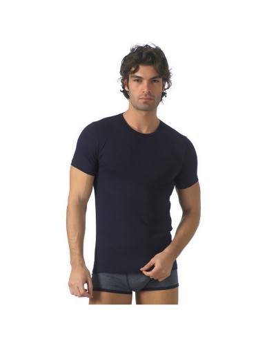 Maglia uomo mezza manica Angels21 cotone bielastico scollo tondo