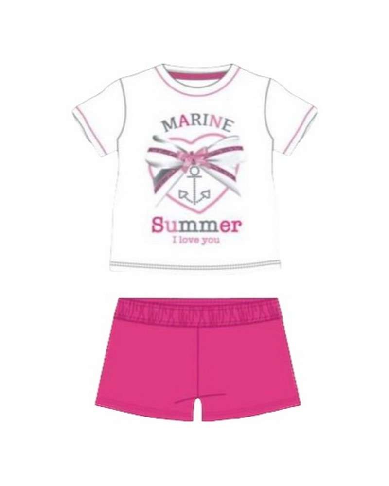 Completino Bimba Cotone Corto Young Stars