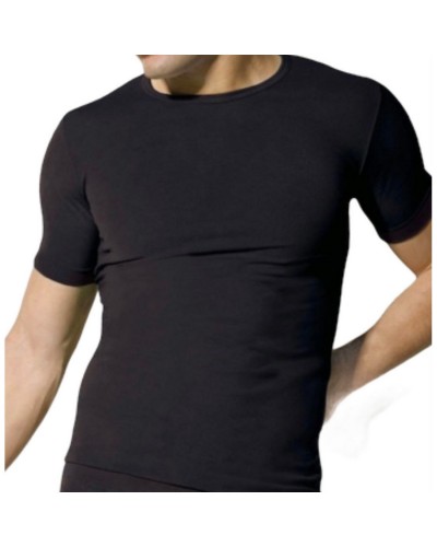 Maglia uomo mezza manica Angels21 cotone bielastico scollo tondo