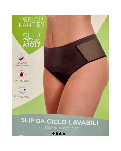 Slip Donna Vita Alta Da Ciclo Flusso Abbondante In Tessuto Tecnico Aris