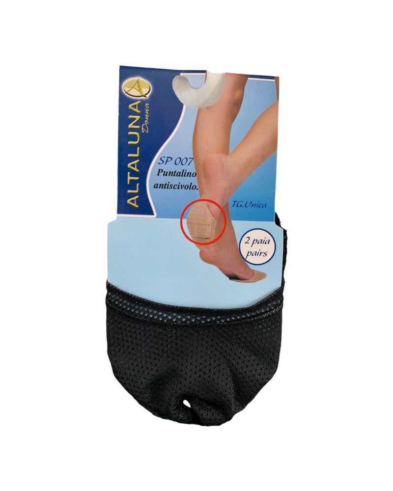 Puntalino Donna Antiscivolo In Tessuto Altaluna Confezione 2 Paia