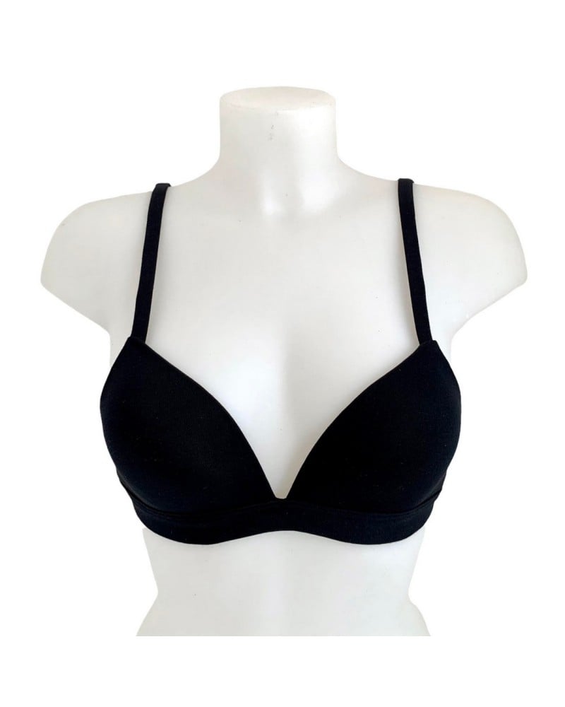 Reggiseno Triangolo Imbottito Cotone Organico Lormar