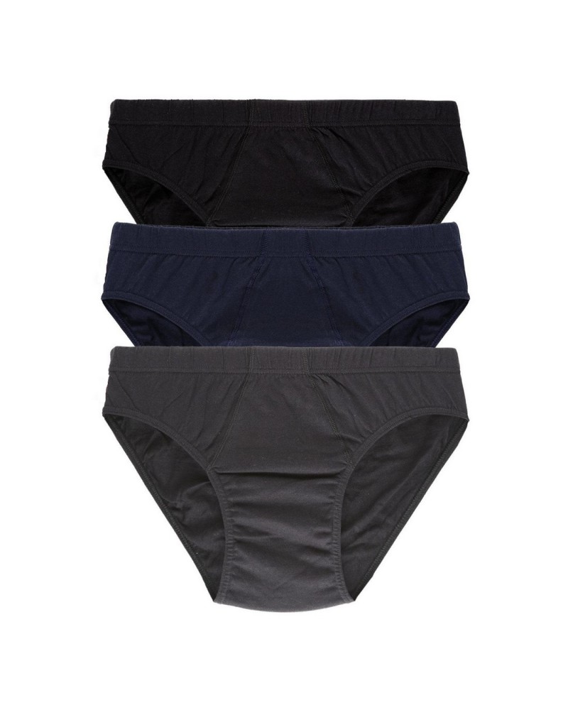 Slip Uomo Cotone Elastico Interno GMV Confezione 6 Pezzi