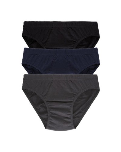 Slip Uomo Cotone Elastico Interno GMV Confezione 6 Pezzi