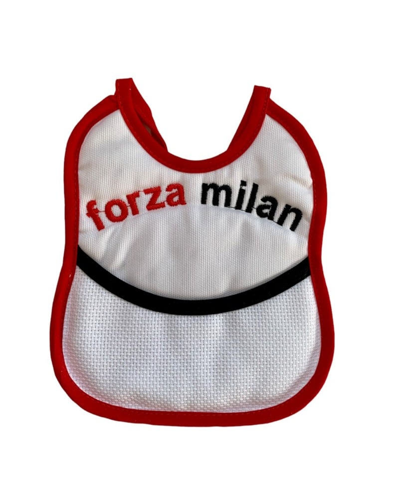 Bavetta Cotone Lacci Milan Ely Baby