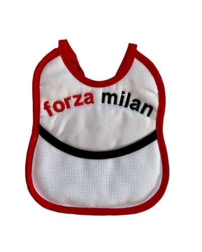 Bavetta Cotone Lacci Milan Ely Baby