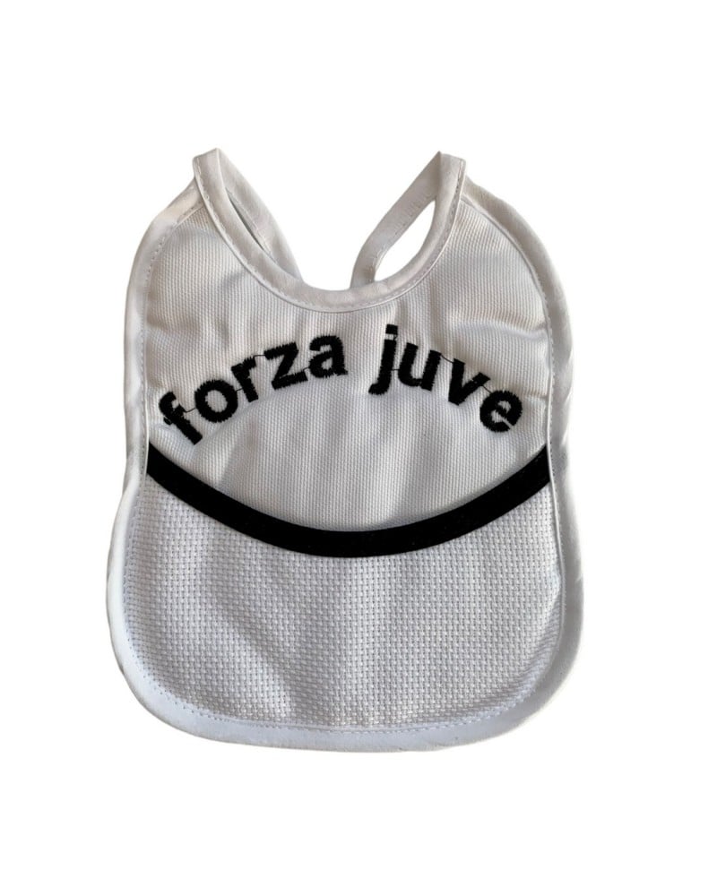 Bavetta Cotone Lacci Juve Ely Baby