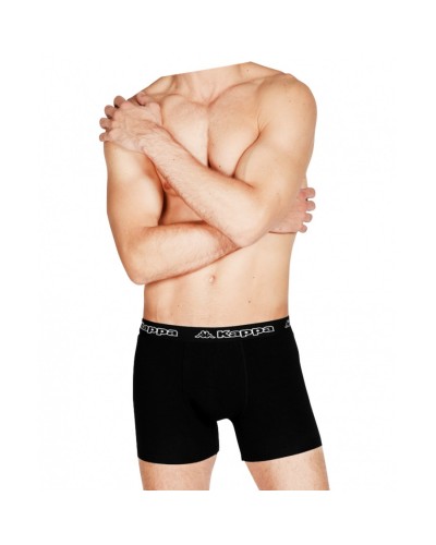 Boxer Uomo Kappa Cotone Bielastico Confezione 3 Pezzi