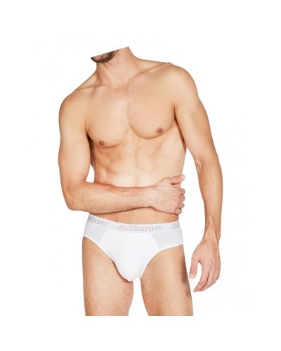 Slip Uomo Kappa Cotone Bielastico Confezione 3 Pezzi