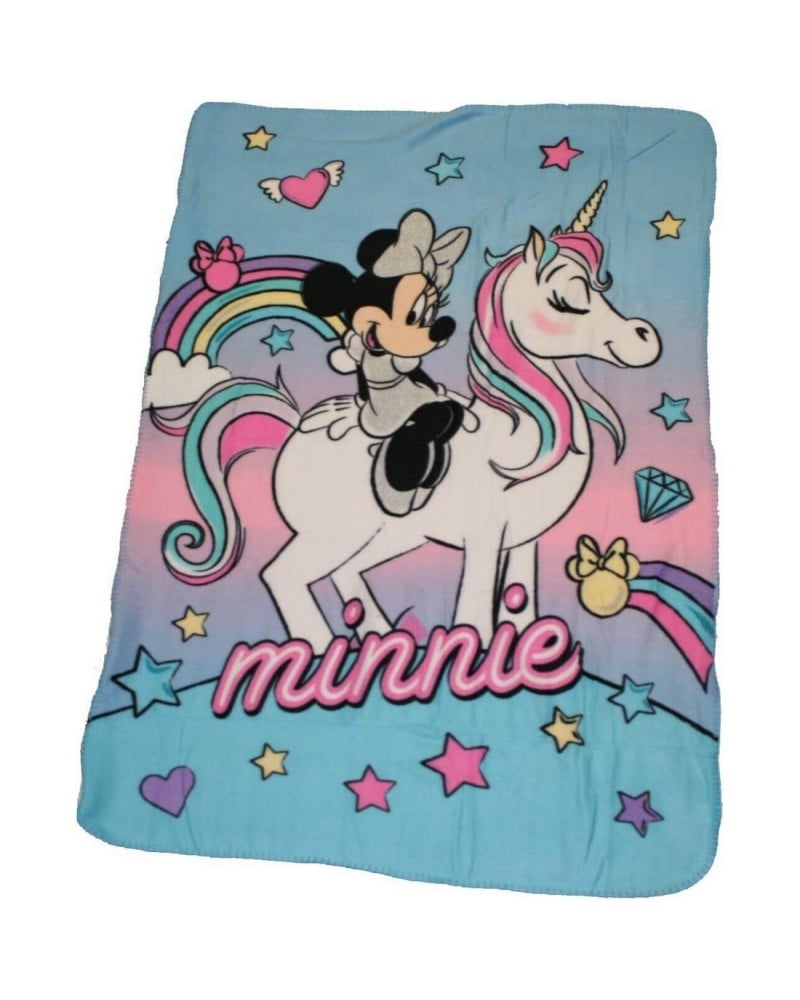 Plaid Coperta In Pile Bambina Minnie