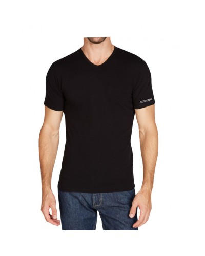 Maglia Uomo Mezza Manica Cotone Caldo Punta Kappa