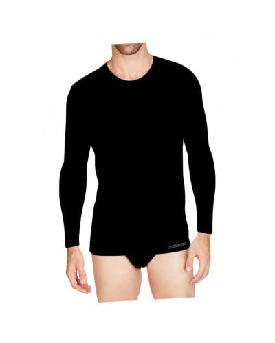 Maglia Manica Lunga Uomo Cotone Caldo Girogola Kappa